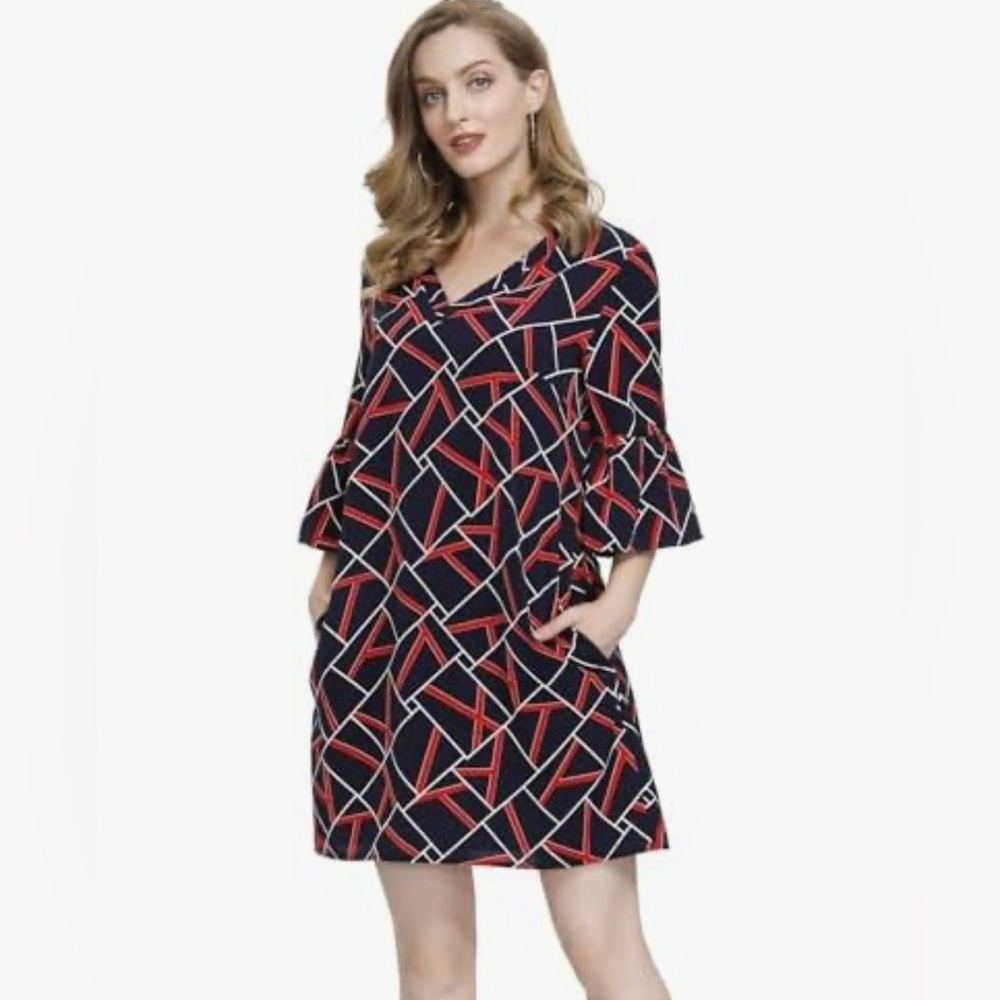 BUENOS NINOS Bell Sleeve Mini Dress